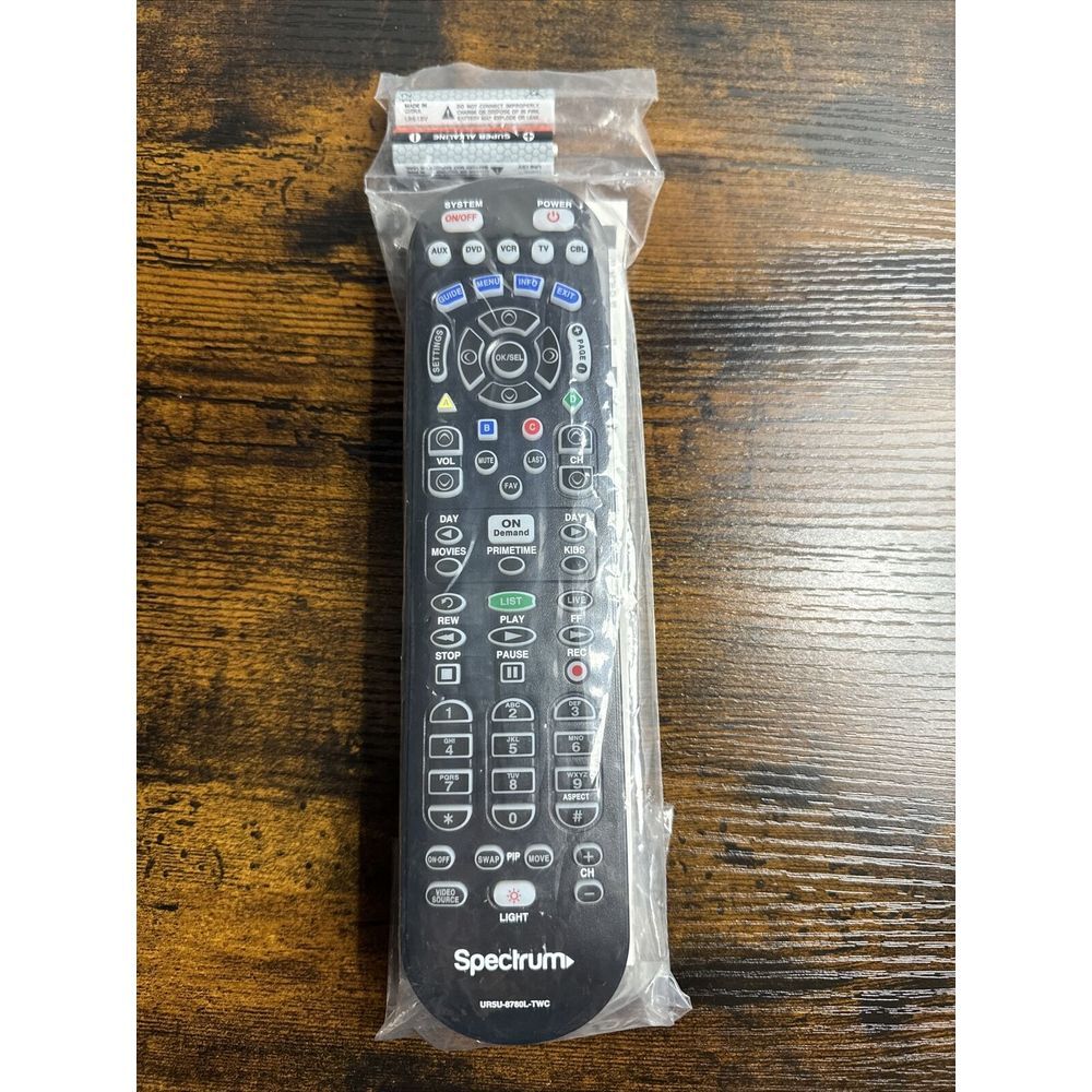 Spectrum UR5U-8780L-TWC Remote Clikr-5 Cable‎ Remote Control